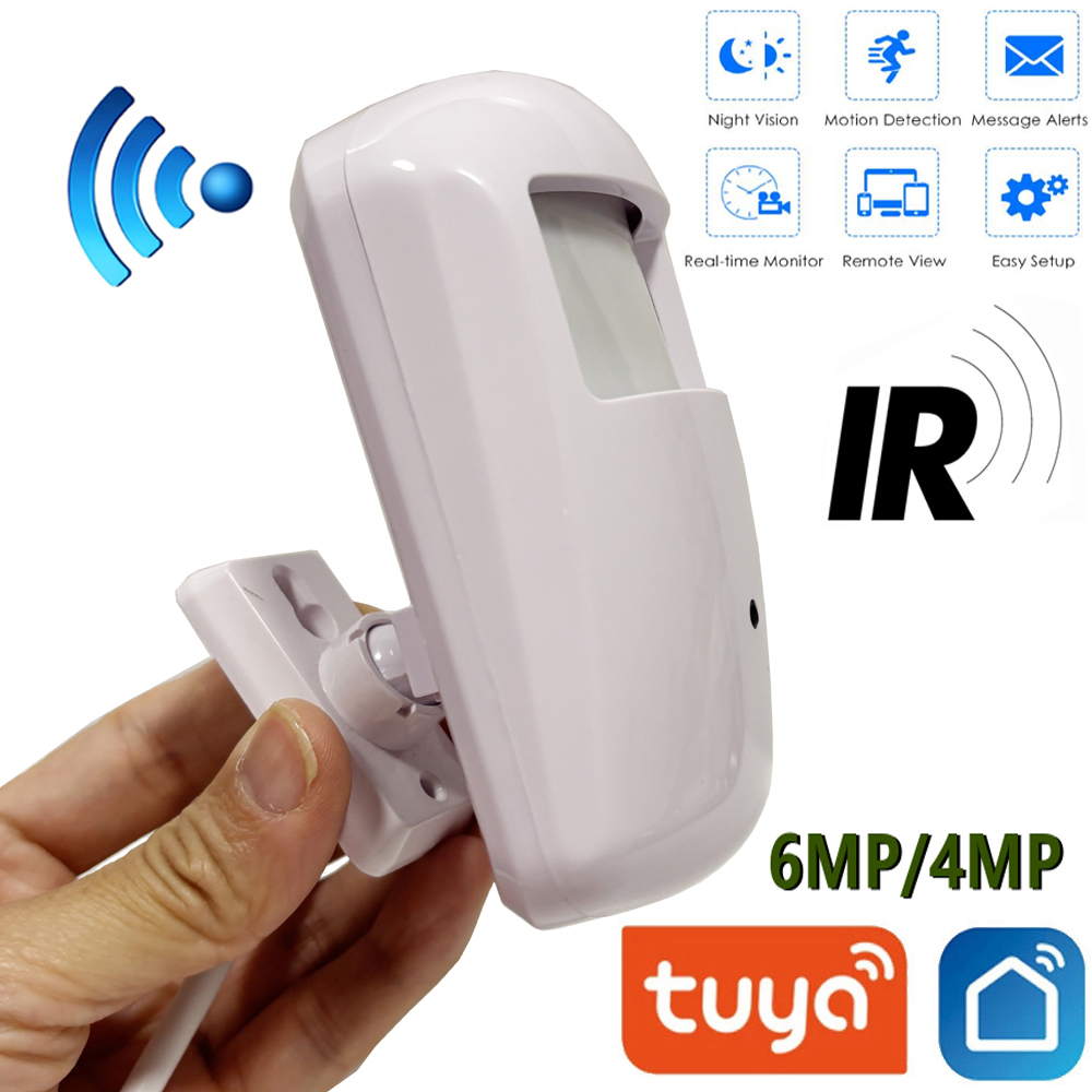 Smart Home Wiser - กล้องมินิไวไฟตรวจจับความเคลื่อนไหว กล้องวงจรปิดแบบซ่อน มองเห็นในที่มืดด้วยอินฟราเรด เสียงสองทาง ระบบรักษาความปลอดภัยแบบลับ ระบบตรวจจับความเคลื่อนไหวแบบ