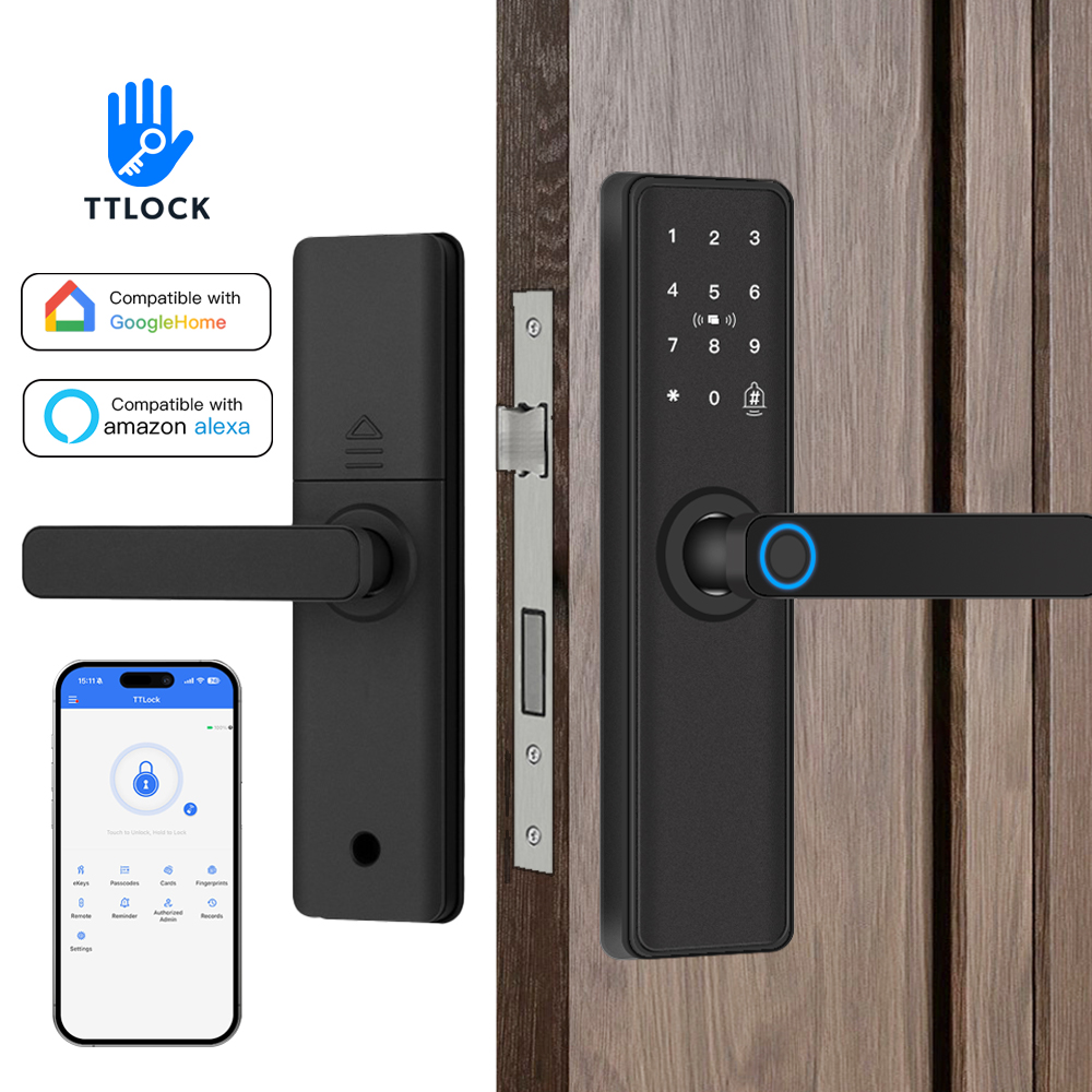 Smart Home Door Lock - สมาร์ทล็อคประตู รองรับบลูทูธ TTLock APP ล็อคดิจิตอลอิเล็กทรอนิกส์ สมาร์ทโฮม
