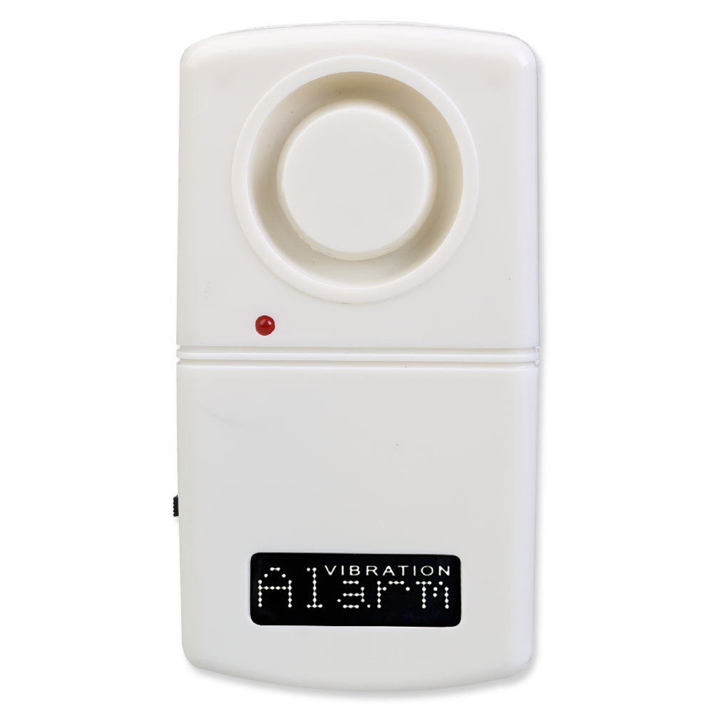 Wireless Door Sensor - สัญญาณเตือนการสั่นสะเทือน 120 เดซิเบล เสียงดัง สำหรับประตูและหน้าต่าง สัญญาณเตือนภัยไร้สาย