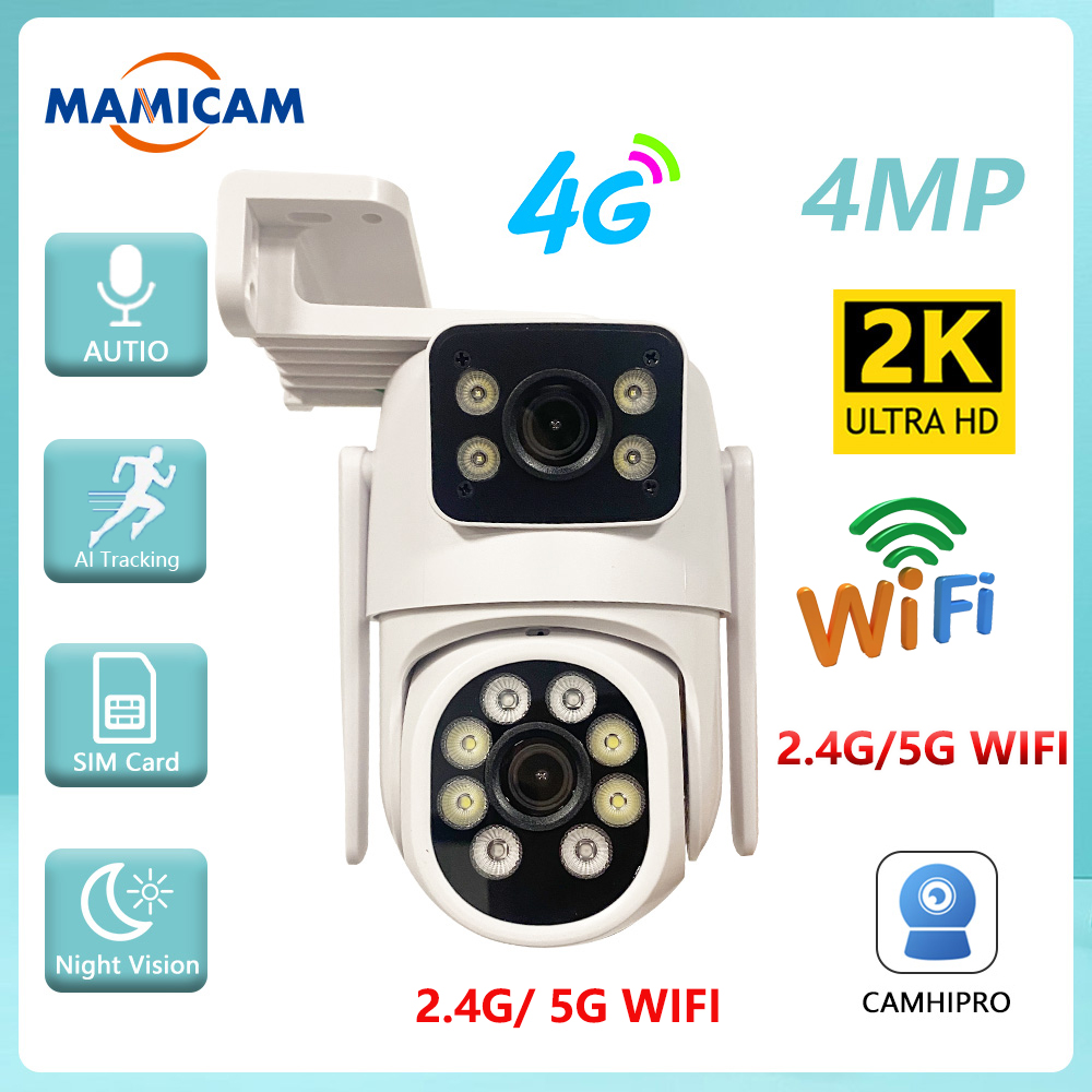 Smart Home Camera Ezviz - กล้องวงจรปิด 4MP WIFI IP รองรับ 3G