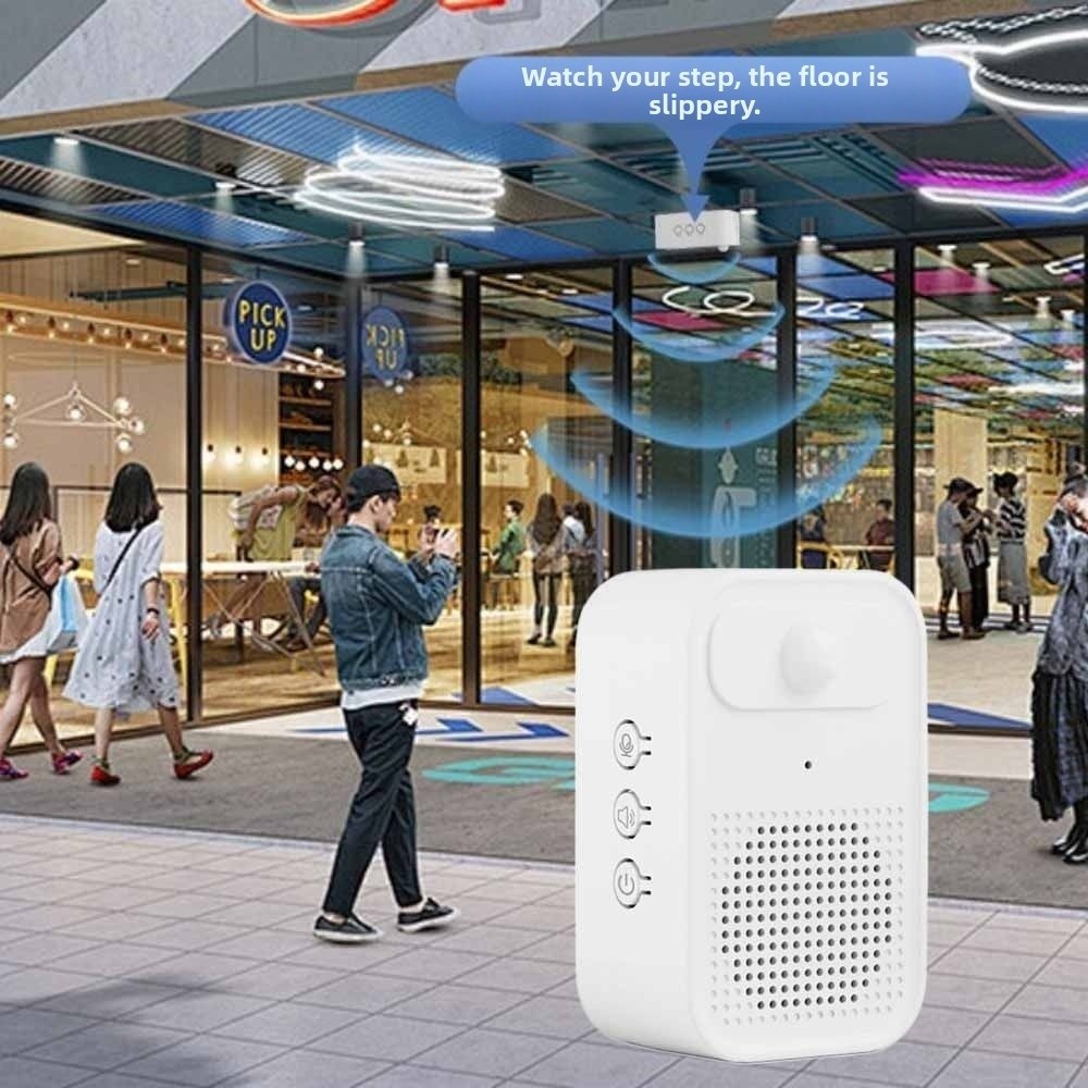 Wireless Door Sensor - เซ็นเซอร์อินฟราเรดพร้อมฟังก์ชันบันทึกเสียง กริ่งต้อนรับไร้สาย เซ็นเซอร์เตือนภัยอัจฉริยะ ป้องกันการโจรกรรม