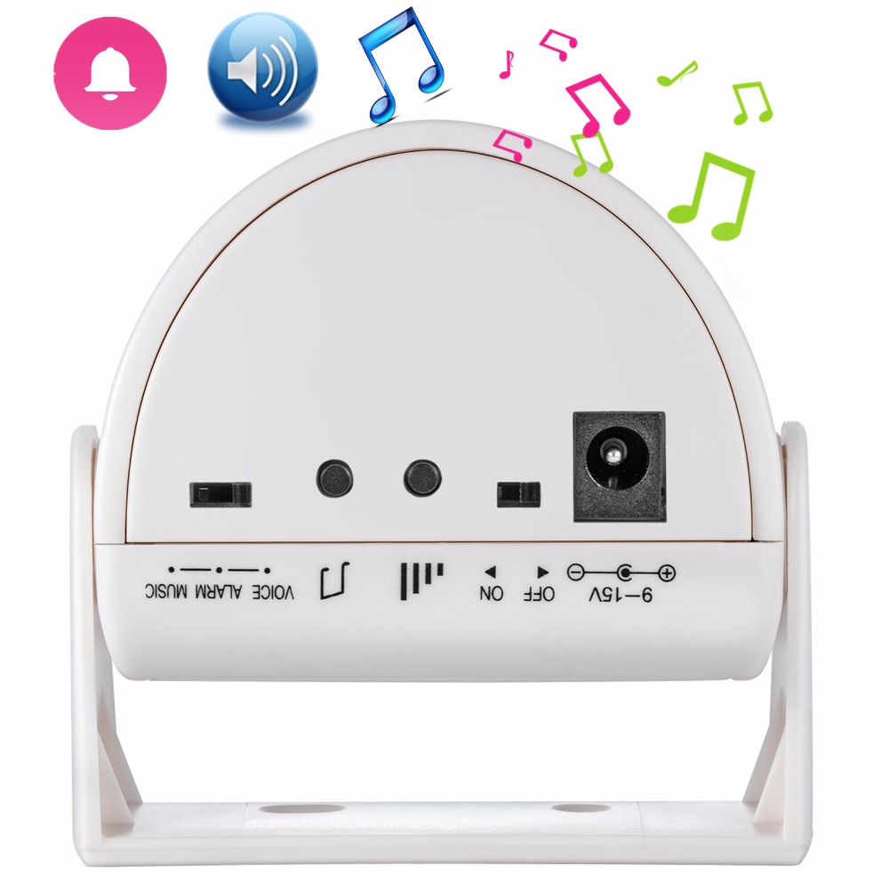 Wireless Door Sensor - 32 เพลงยินดีต้อนรับอินฟราเรด CHIME Doorbell ไร้สายปรับระดับเสียงประตู Bell