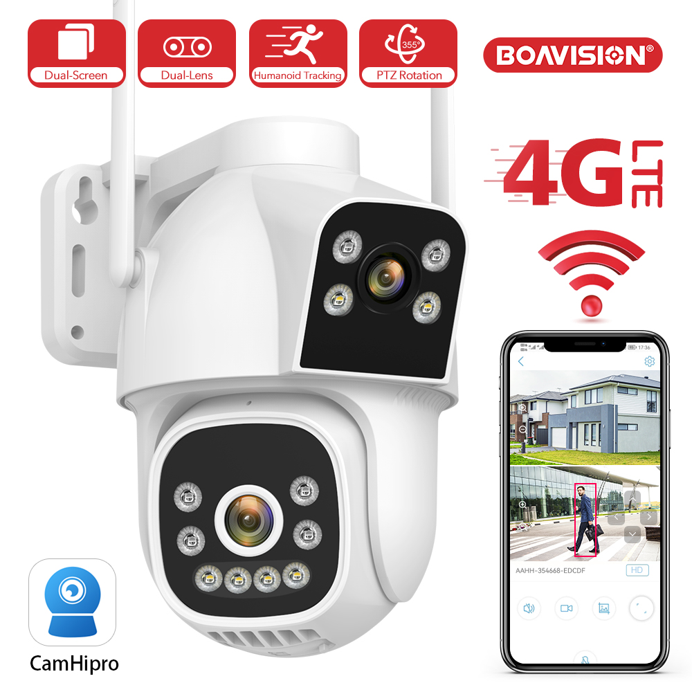 Smart Home Camera Ezviz - 4MP 4G Wifiการเฝ้าระวังกล้องAIการติดตามอัตโนมัติสีNight Vision Two Way