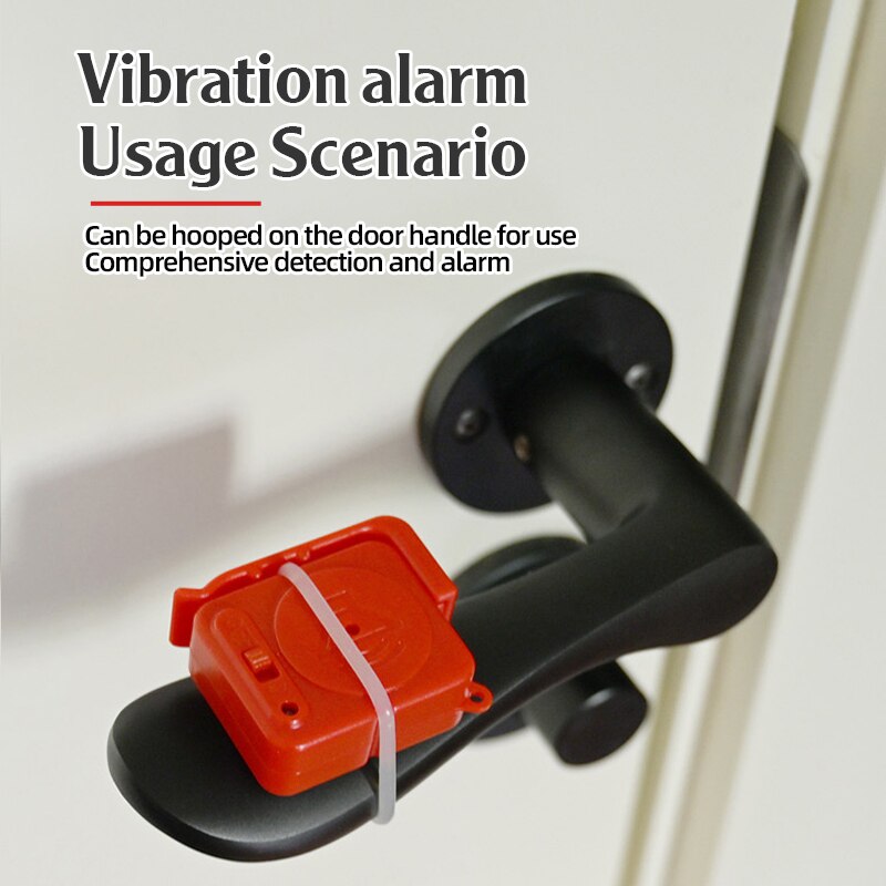Wireless Door Sensor - เซ็นเซอร์สัญญาณเตือนการสั่นสะเทือนไร้สาย KERUI 120dB เครื่องตรวจจับแบบบางพิเศษ ป้องกันการโจรกรรม สำหรับบ้าน