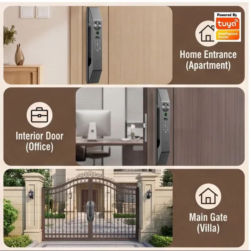 ล็อคประตูอัจฉริยะสำหรับบ้าน ระ - Smart Home Door Lock บทวิจารณ์และราคา