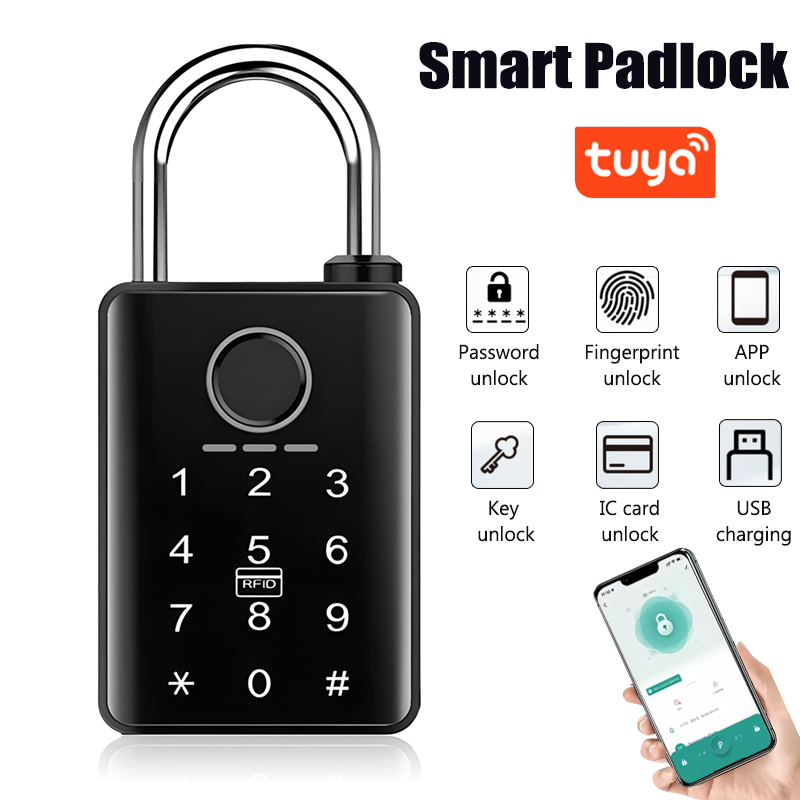 กุญแจล็อคประตูอัจฉริยะ Tuya แบ - Smart Home Door Lock บทวิจารณ์และราคา