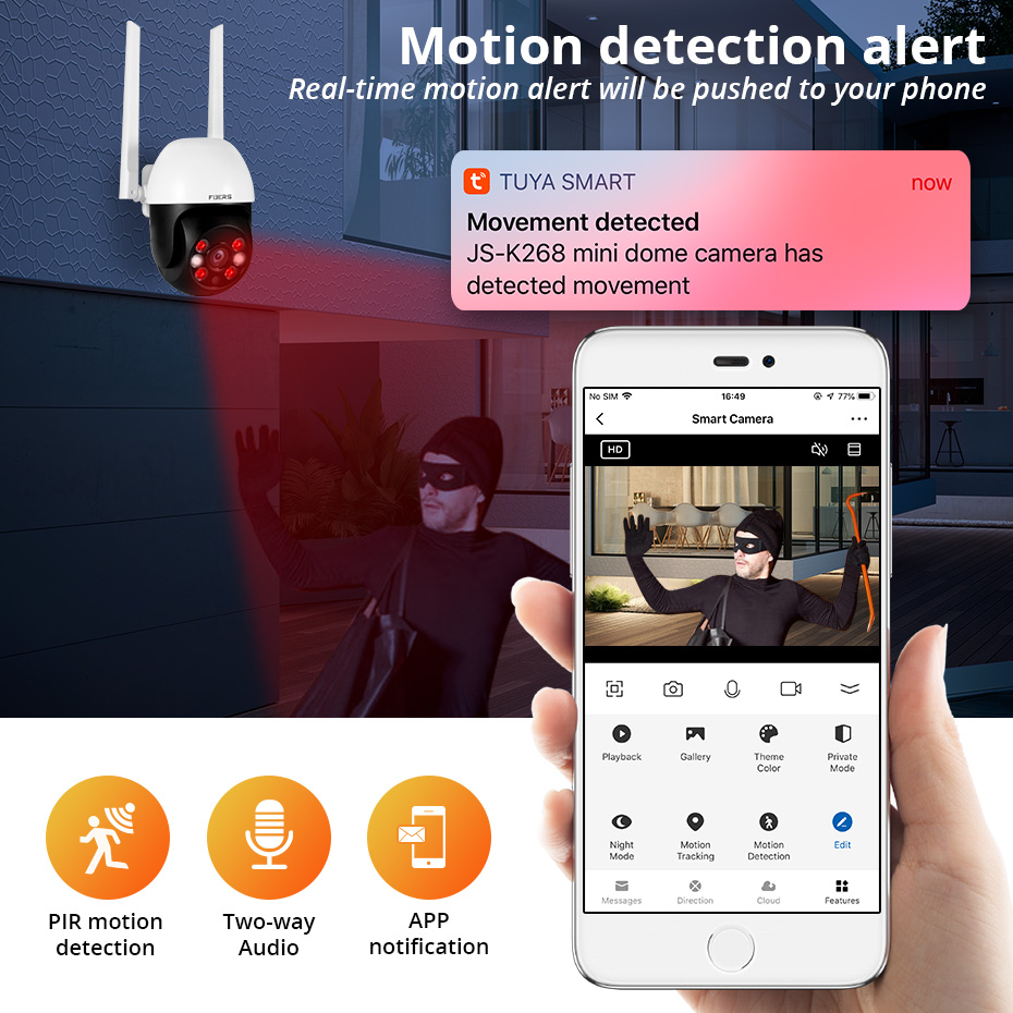 กล้องวงจรปิด Fuers 8MP 4K IP ส - Smart Home Camera Ezviz บทวิจารณ์และราคา