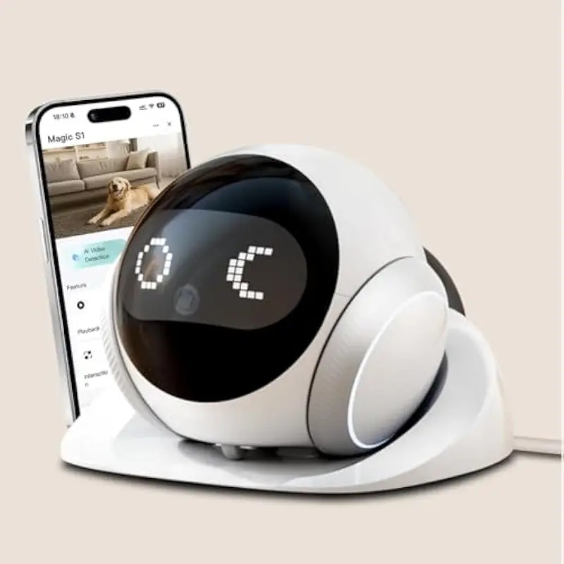กล้องหุ่นยนต์สัตว์เลี้ยงในร่มแ - Smart Home Video บทวิจารณ์และราคา