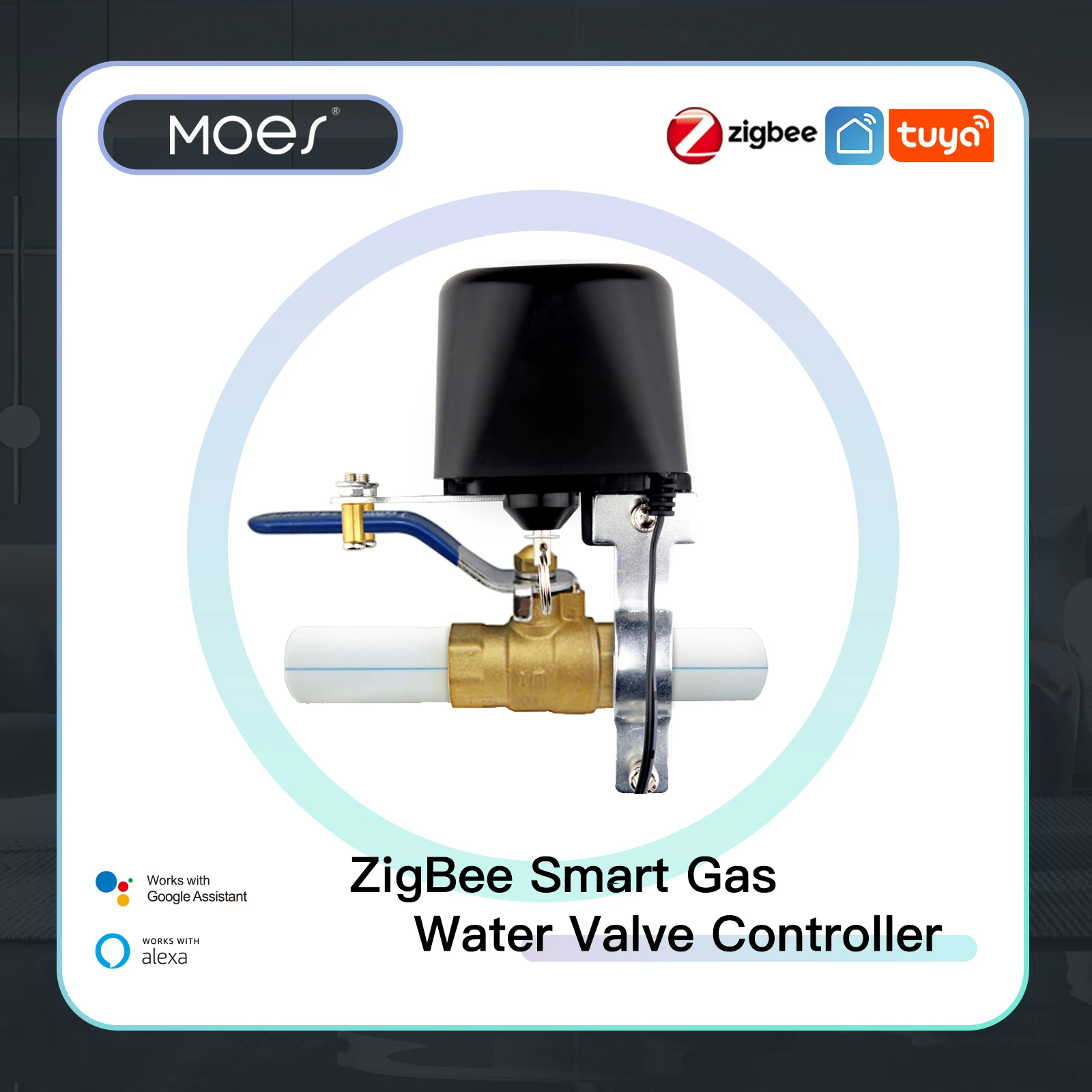Moes ZigBee 3.0วาล์วน้ำอัจฉริย - Smart Home Plus บทวิจารณ์และราคา