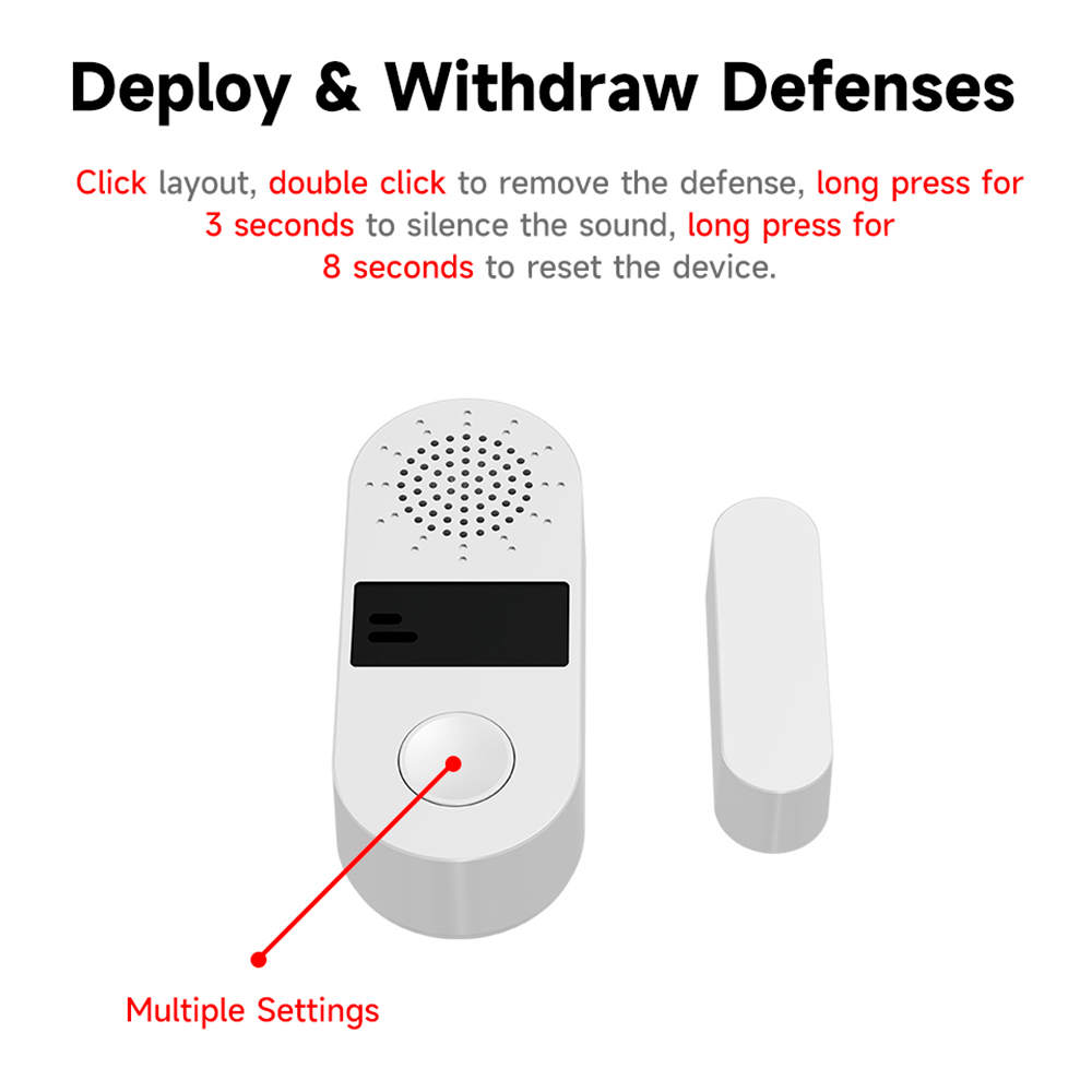 เซ็นเซอร์ตรวจจับประตูหน้าต่างไ - Wireless Door Sensor บทวิจารณ์และราคา