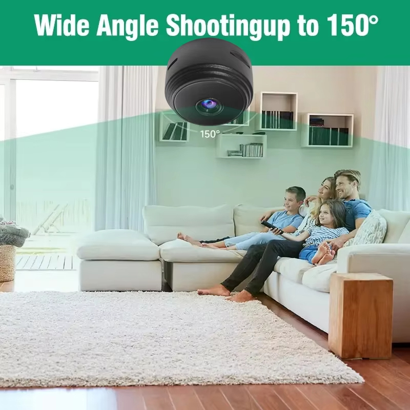 กล้องมินิ A9 1080P WiFi กล้องว - Smart Home Video บทวิจารณ์และราคา