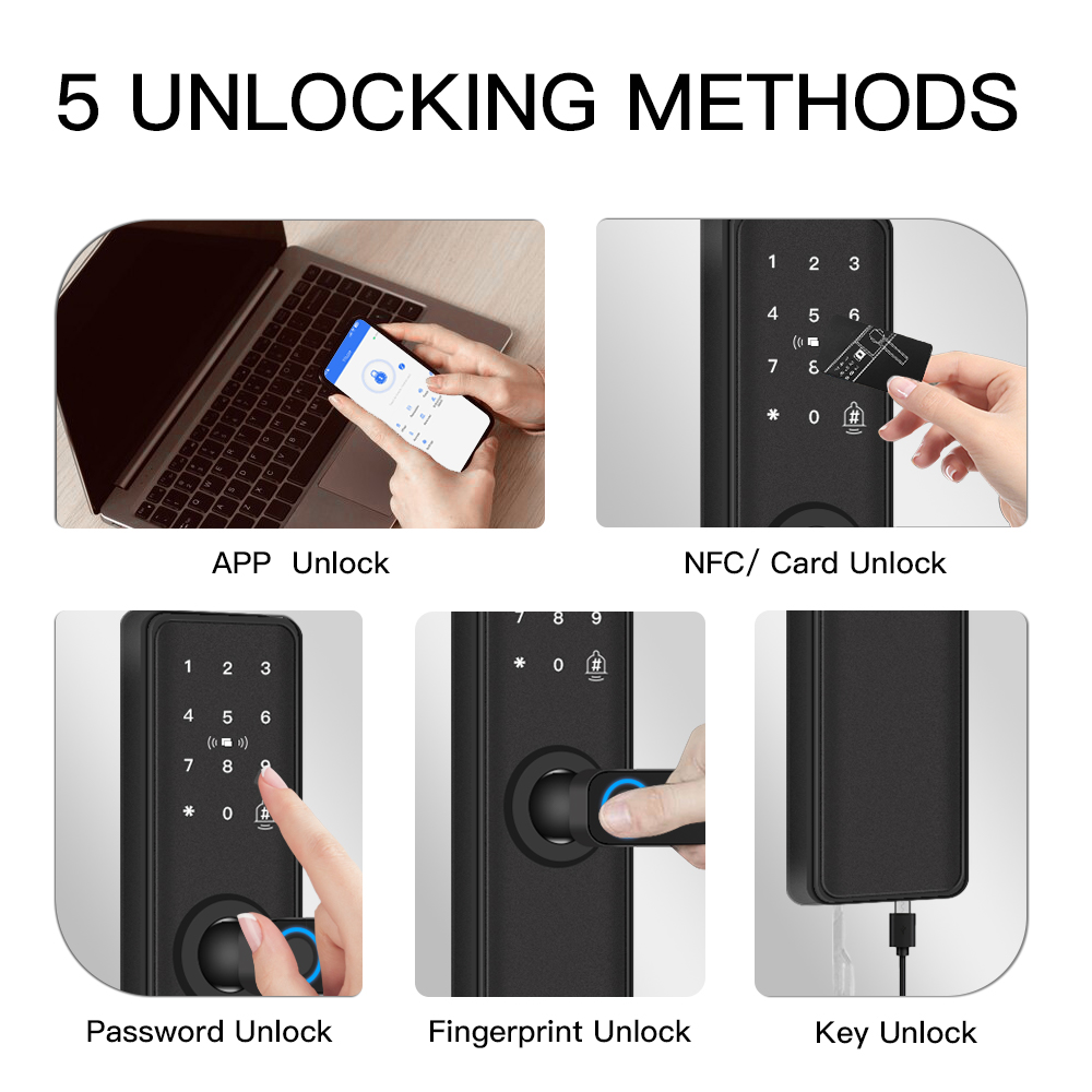 สมาร์ทล็อคประตู รองรับบลูทูธ T - Smart Home Door Lock บทวิจารณ์และราคา