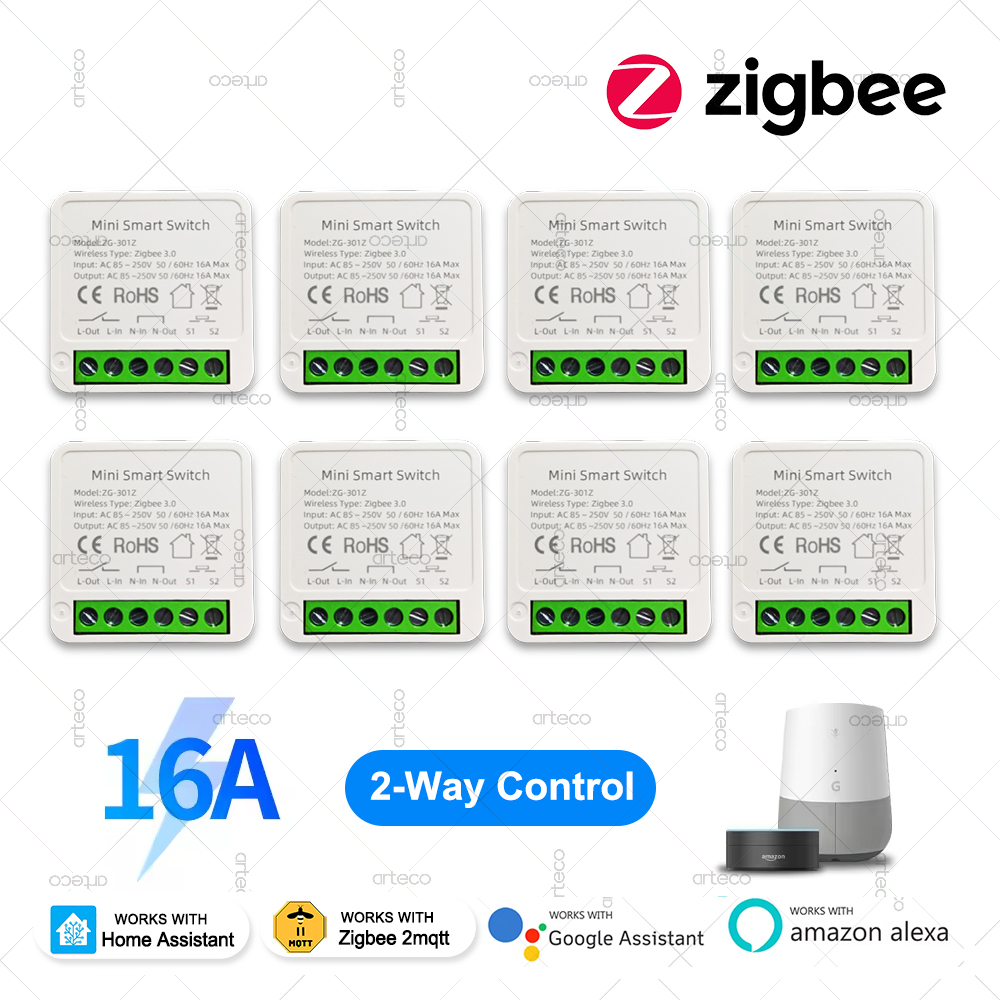 โมดูลสวิตช์อัตโนมัติ ZigBee 3. - Smart Home Hub 2 บทวิจารณ์และราคา