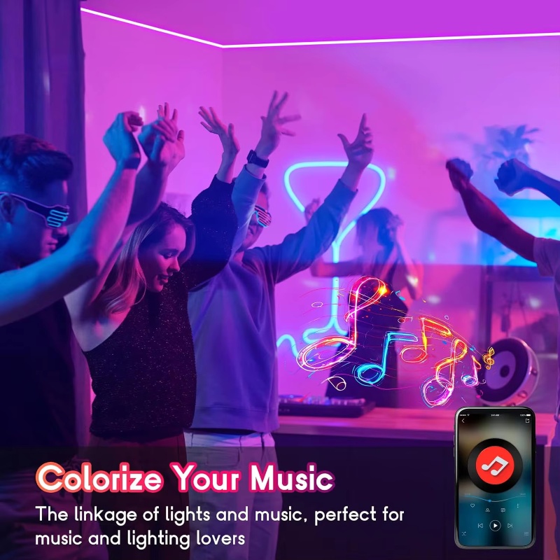 Tuya ริ้วสายไฟนีออน LED Wifi เ - Smart Home Yellow บทวิจารณ์และราคา