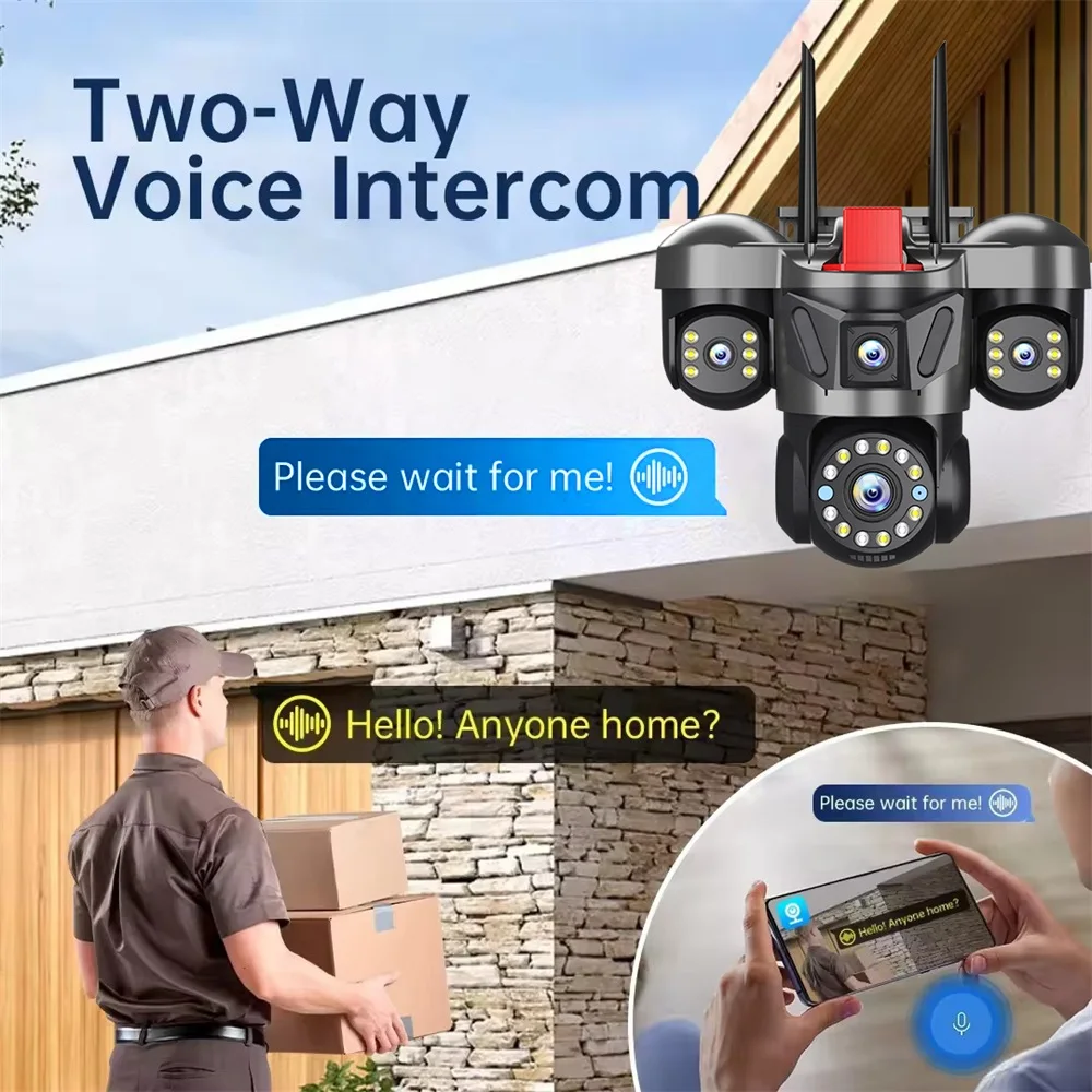 KERUI 12K 24MP กลางแจ้ง WiFi ก - Smart Home Camera Ezviz บทวิจารณ์และราคา