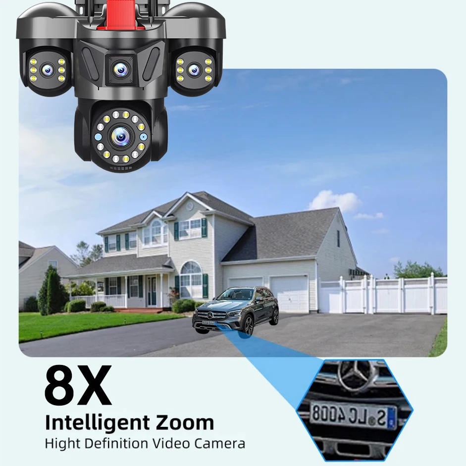 KERUI 12K 24MP กลางแจ้ง WiFi ก - Smart Home Camera Ezviz บทวิจารณ์และราคา