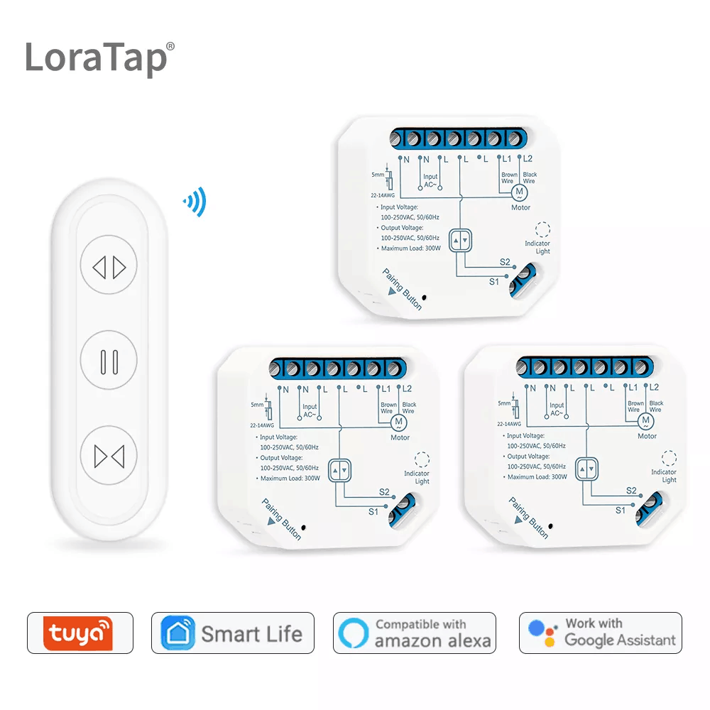 Tuya Smart Life ผ้าม่านโมดูลสว - Universal Remote Smart Home บทวิจารณ์และราคา