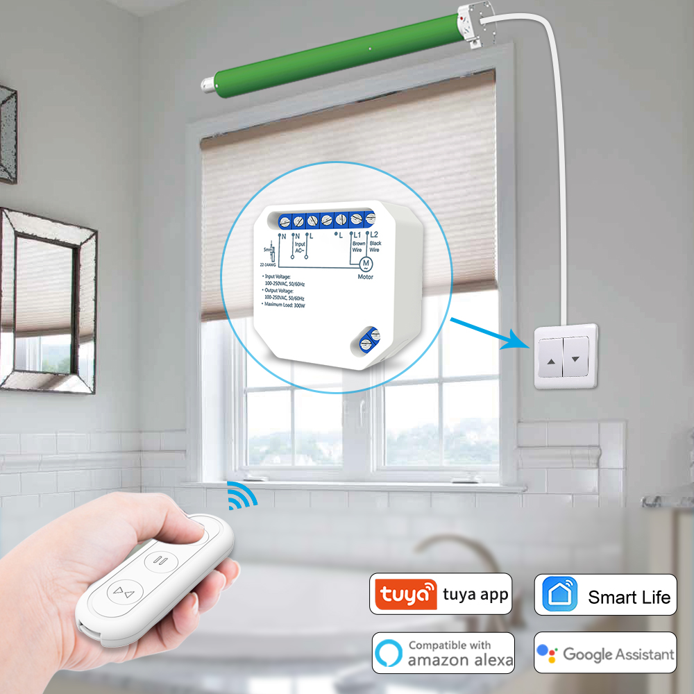 Tuya Smart Life ผ้าม่านโมดูลสว - Universal Remote Smart Home บทวิจารณ์และราคา