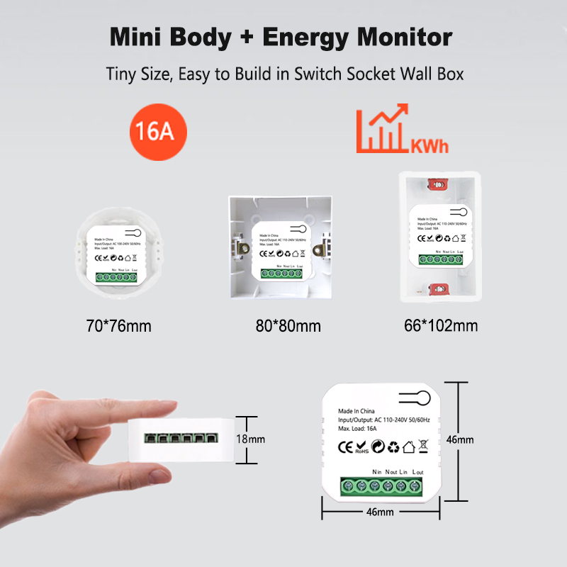 Tuya Smart ZigBee มิเตอร์ไฟฟ้า - Smart Home Plus บทวิจารณ์และราคา