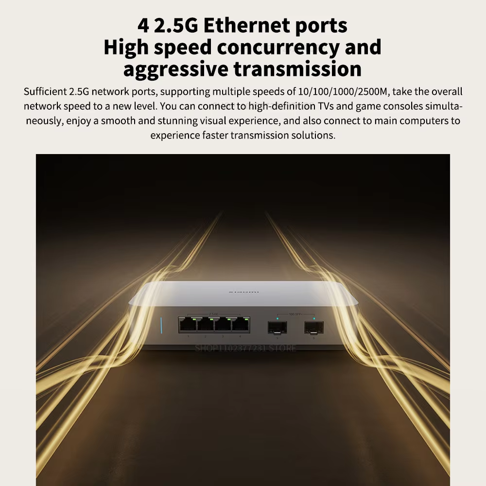 ใหม่เสี่ยวหมี่ 10G อีเธอร์เน็ต - Smart Home Hub 2 บทวิจารณ์และราคา