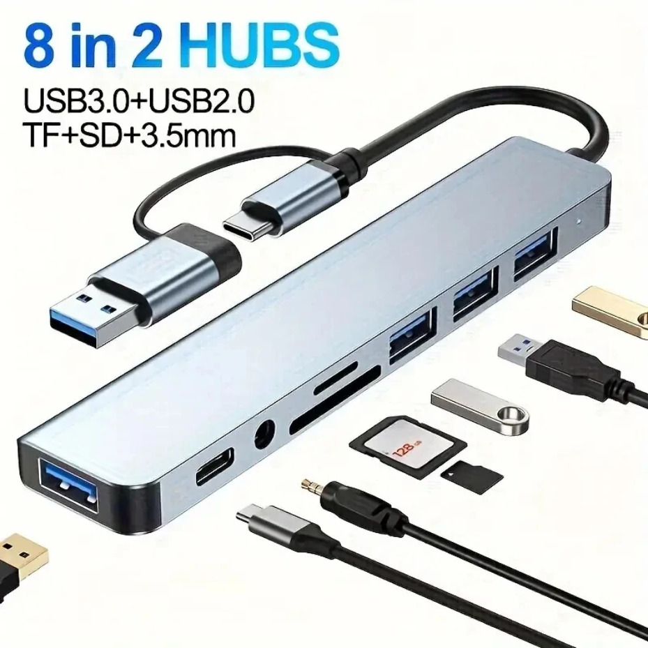 8IN1/2 ด็อกกิ้งสเตชัน Type-C แ - Smart Home Hub 2 บทวิจารณ์และราคา