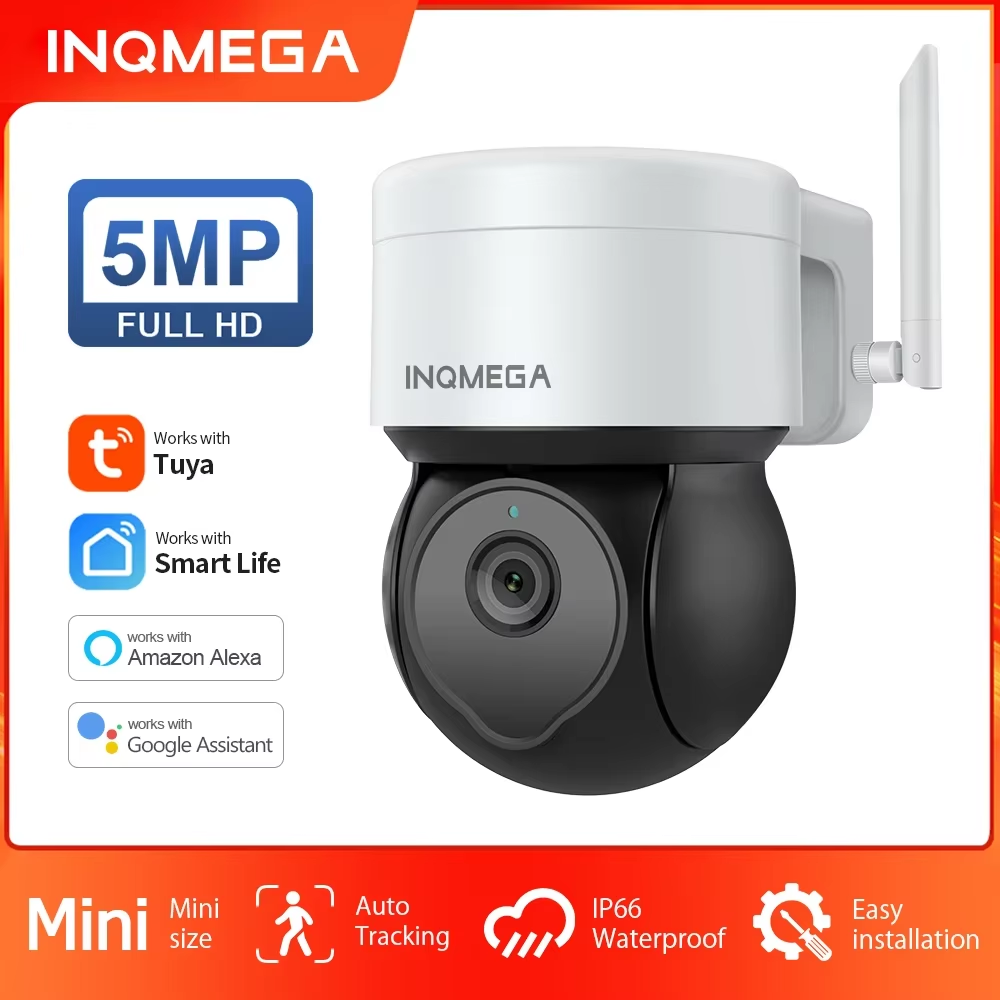 INQMEGA 5MP Tuya กล้อง PTZ กลา - Smart Home Camera Ezviz บทวิจารณ์และราคา