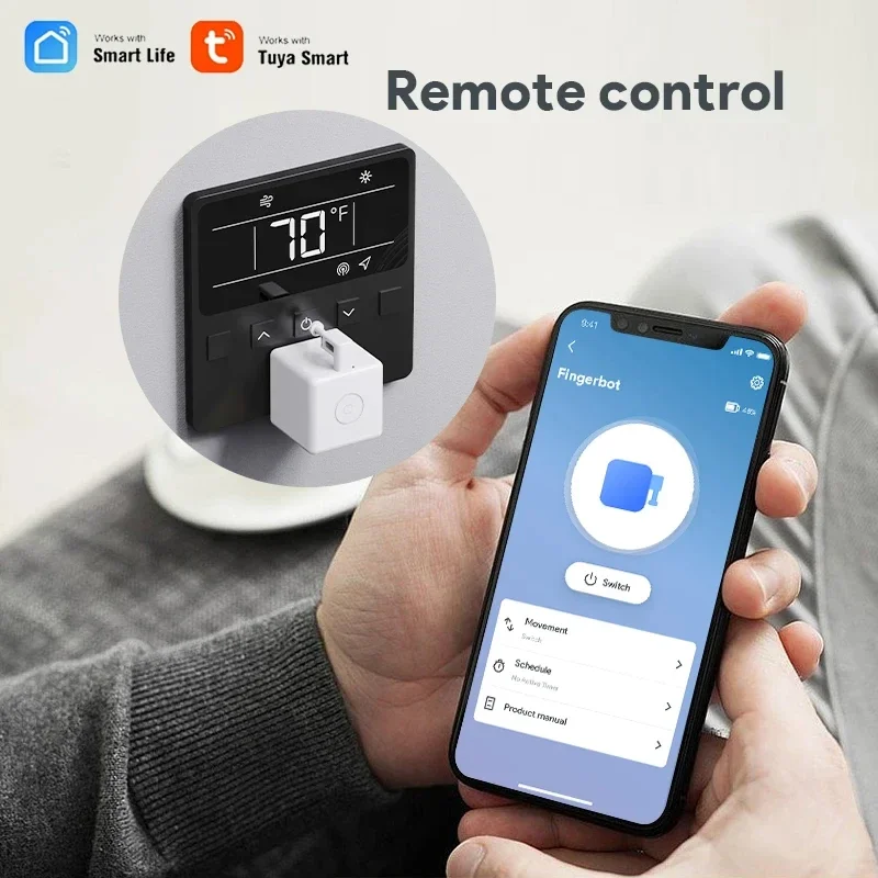 Tuya Zigbee 1/3 ชิ้น หุ่นยนต์ก - Smart Home Plus บทวิจารณ์และราคา
