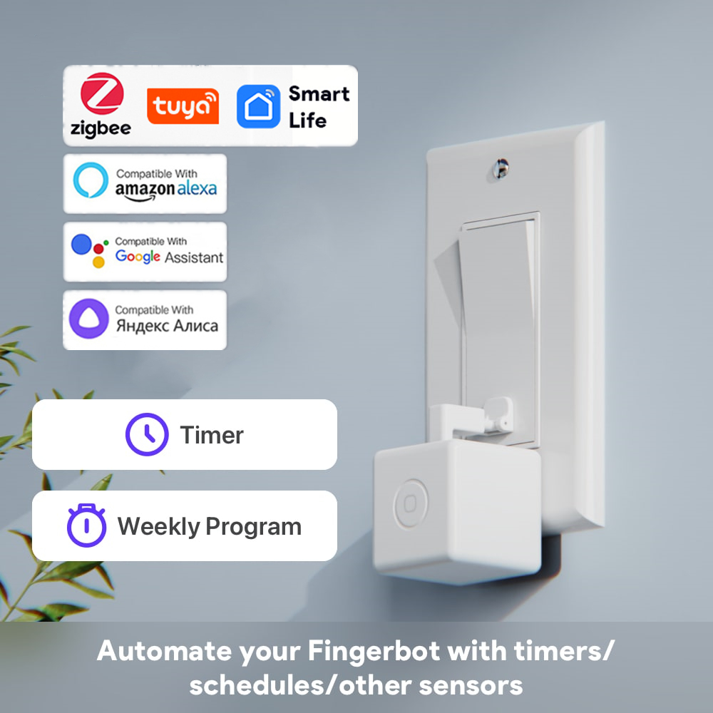 Tuya สมาร์ท fingerbot บวกปุ่มส - Smart Home Plus บทวิจารณ์และราคา