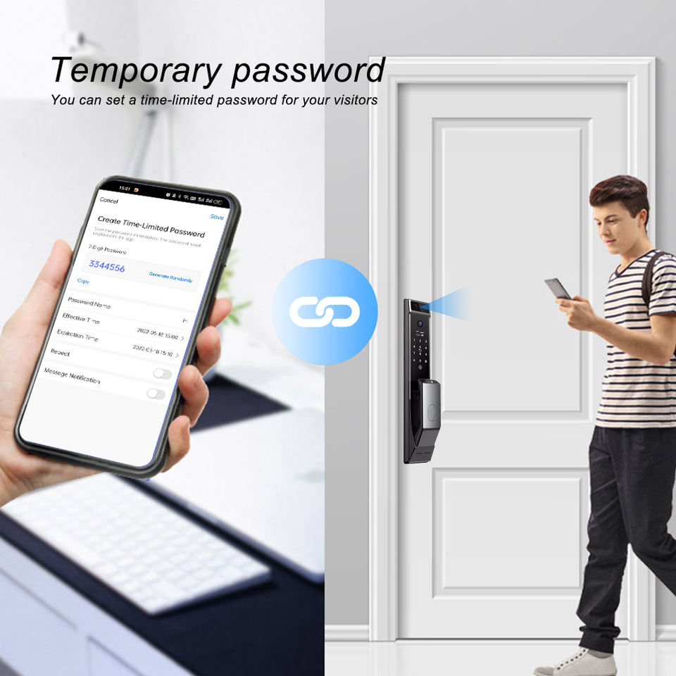 กุญแจล็อคประตูอัจฉริยะแบบไร้กุ - Smart Home Door Lock บทวิจารณ์และราคา