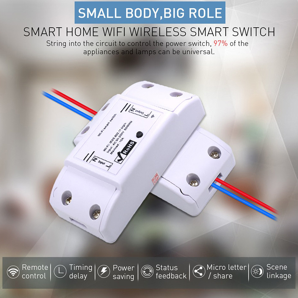 1 ชิ้น สวิตช์อัจฉริยะ WiFi ตัว - Universal Remote Smart Home บทวิจารณ์และราคา